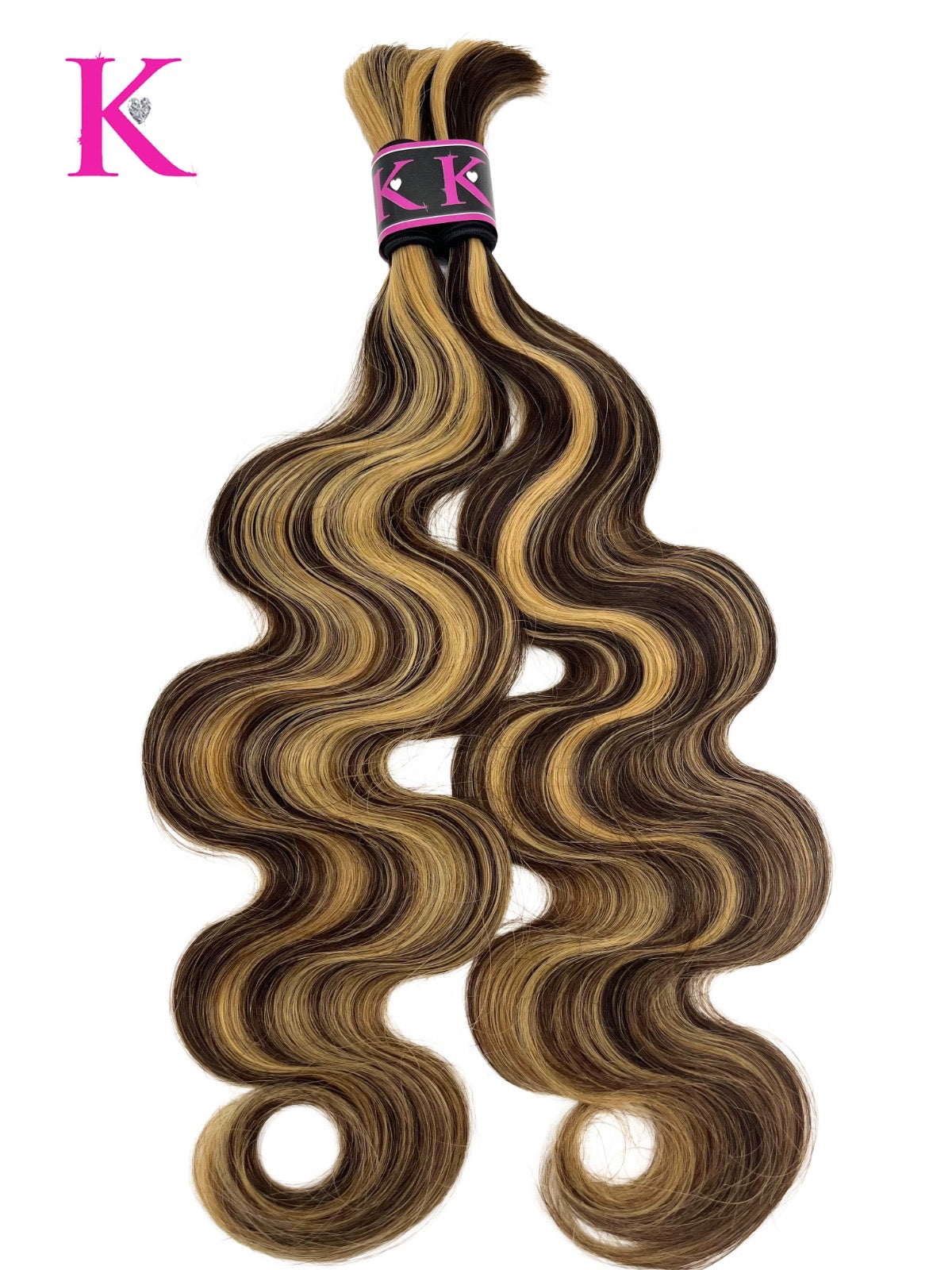 Body Wave Bulk Human Braiding Hair #4/27
