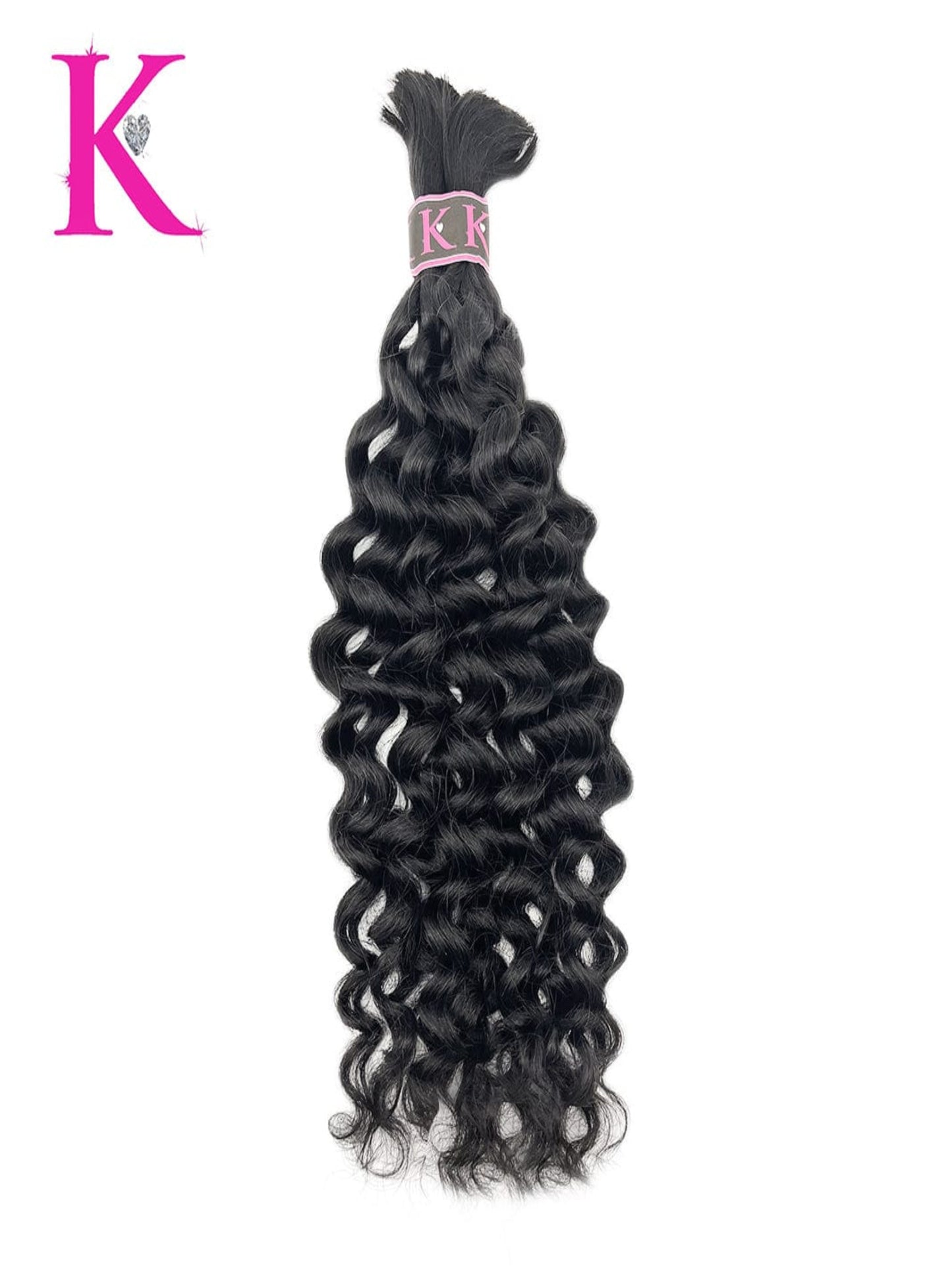 Raw Italian Curly Braiding Bulk Hair