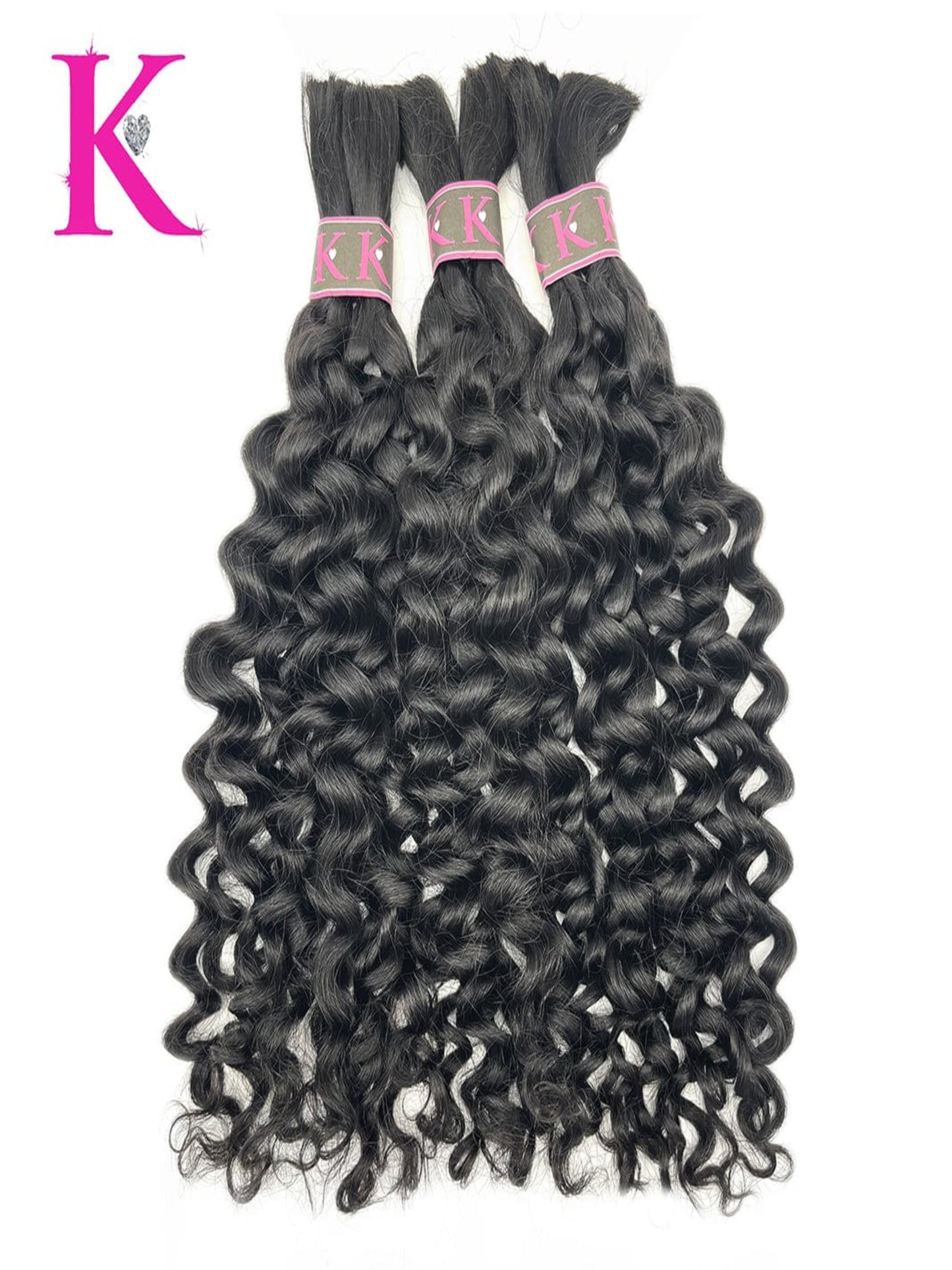 Raw Italian Curly Braiding Bulk Hair