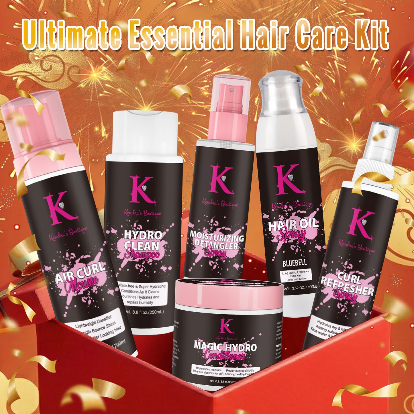 Ultimate Essential Hair Care Kit Gift Set