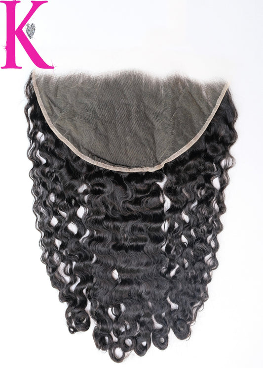 13x4 Burmese Wavy/Curly Lace Frontal  (HD Lace)