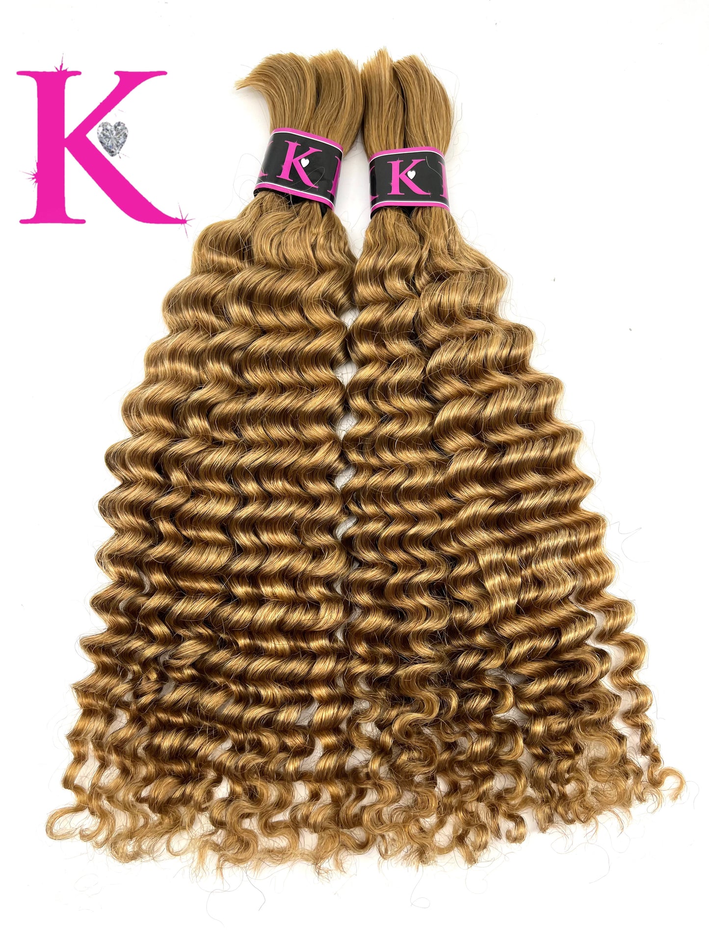 Raw Italian Curly Braiding Bulk Hair Color #27