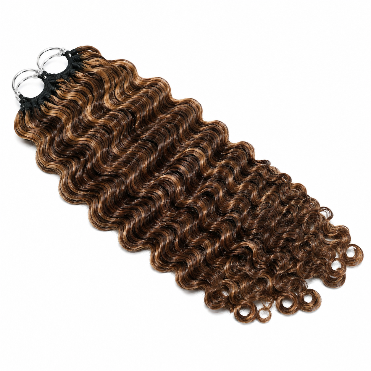 Burmese Wavy/Curly Crochet Human Hair #4/30