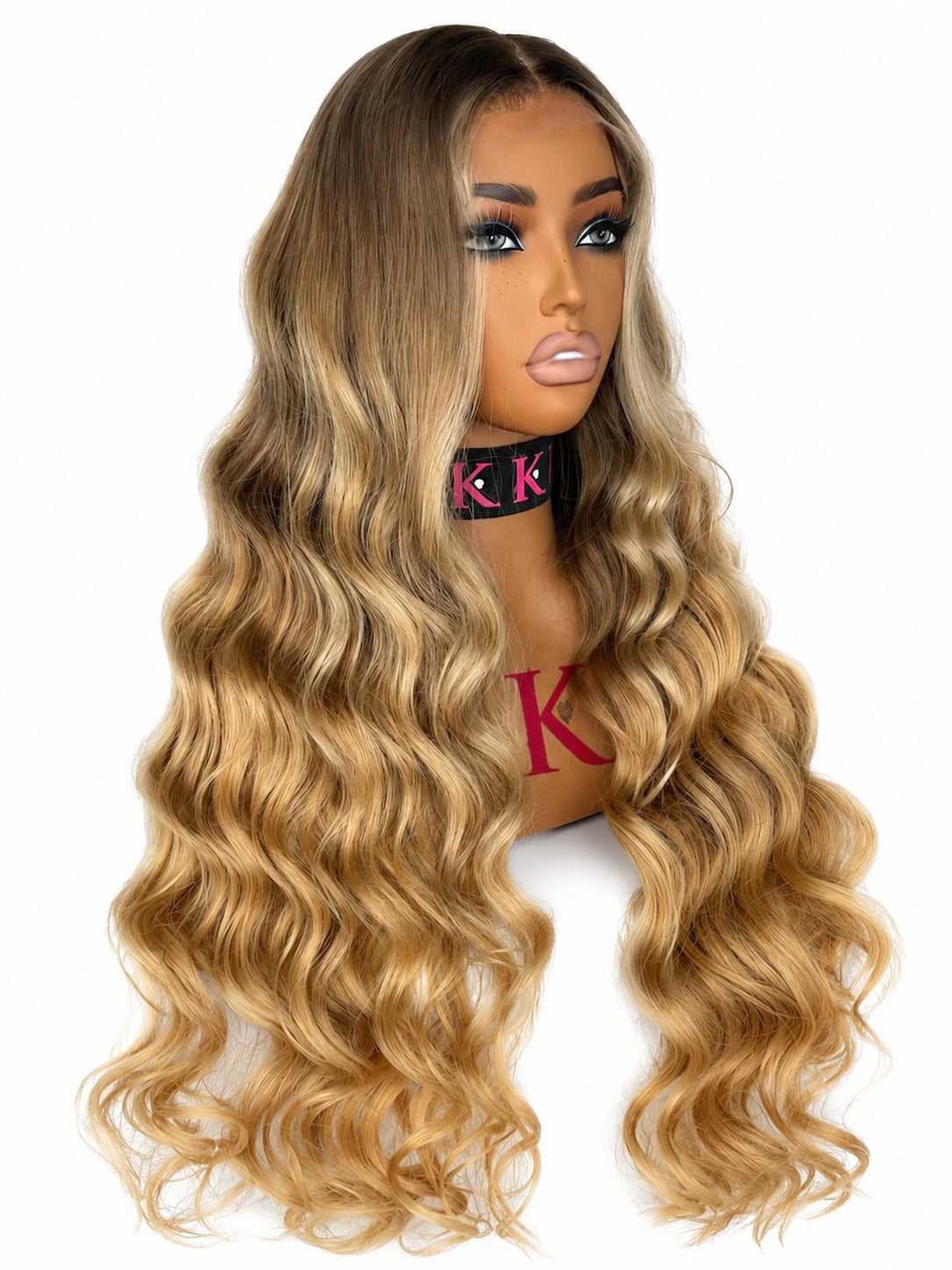 Balayage Blonde Custom Colored RAW (HD Lace) Wig