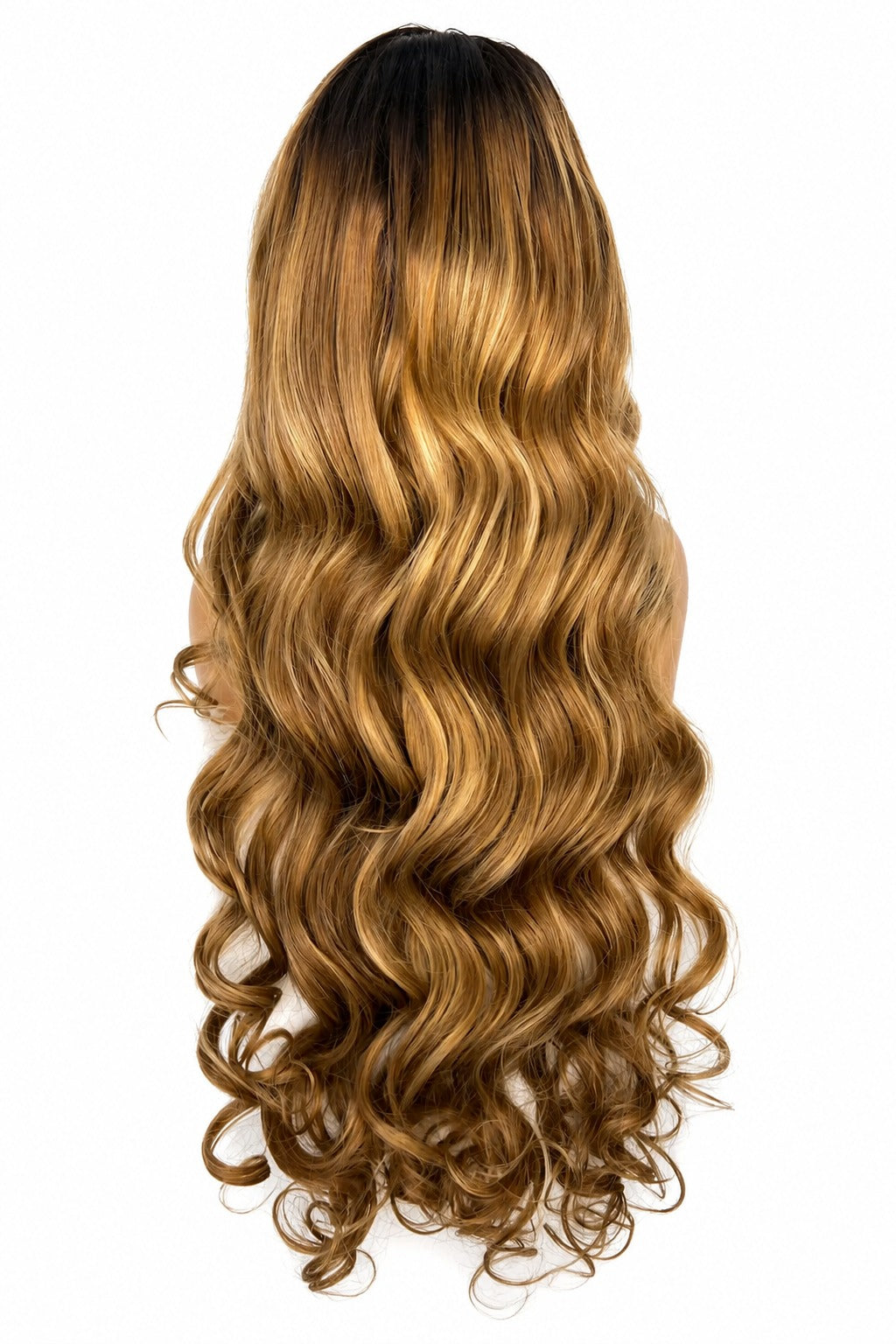 "Savannah" Balayage Brown Custom Colored Wig