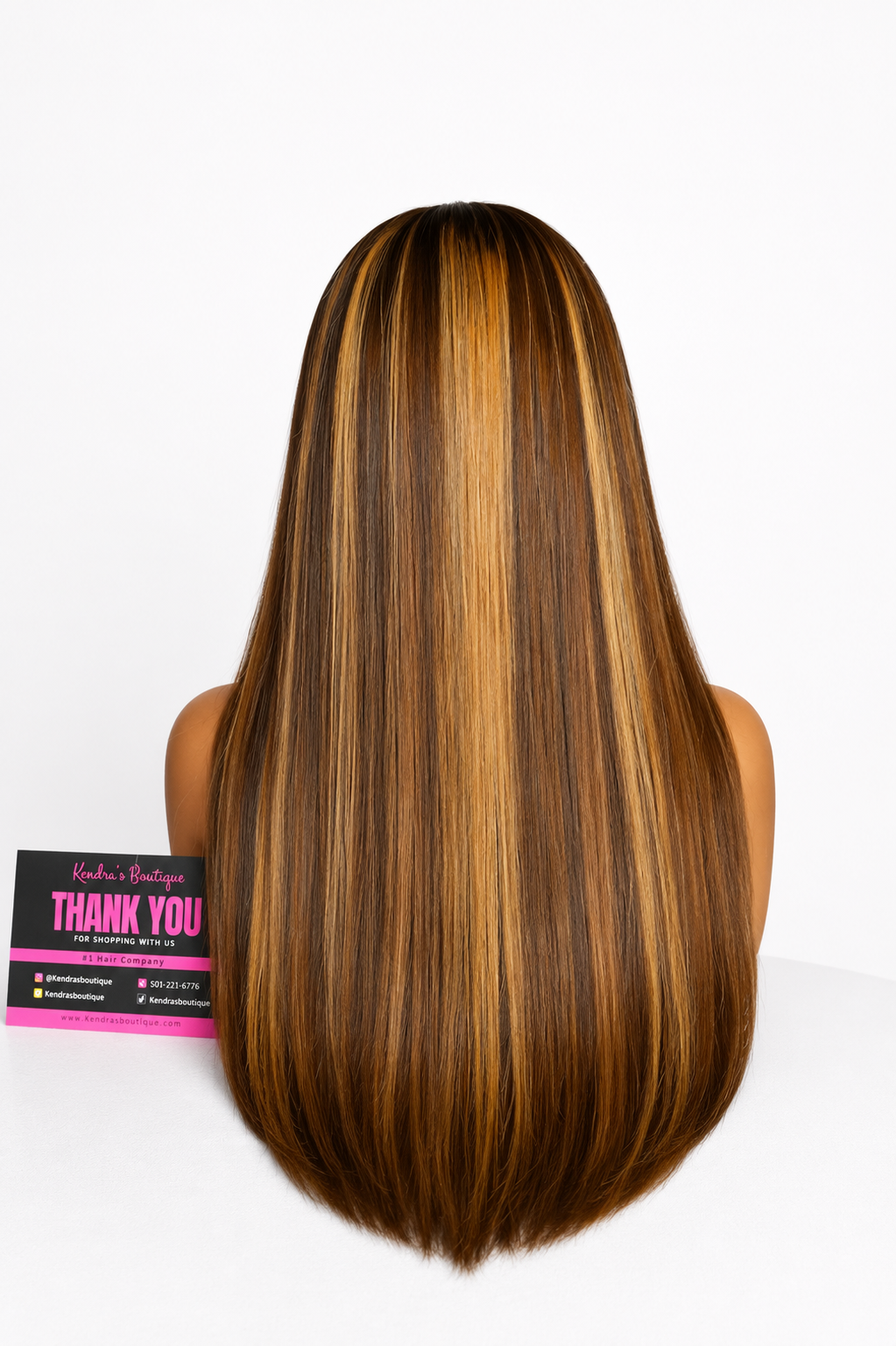 Butterscotch Balayage HD Lace Raw Hair Wig (#4 Root)