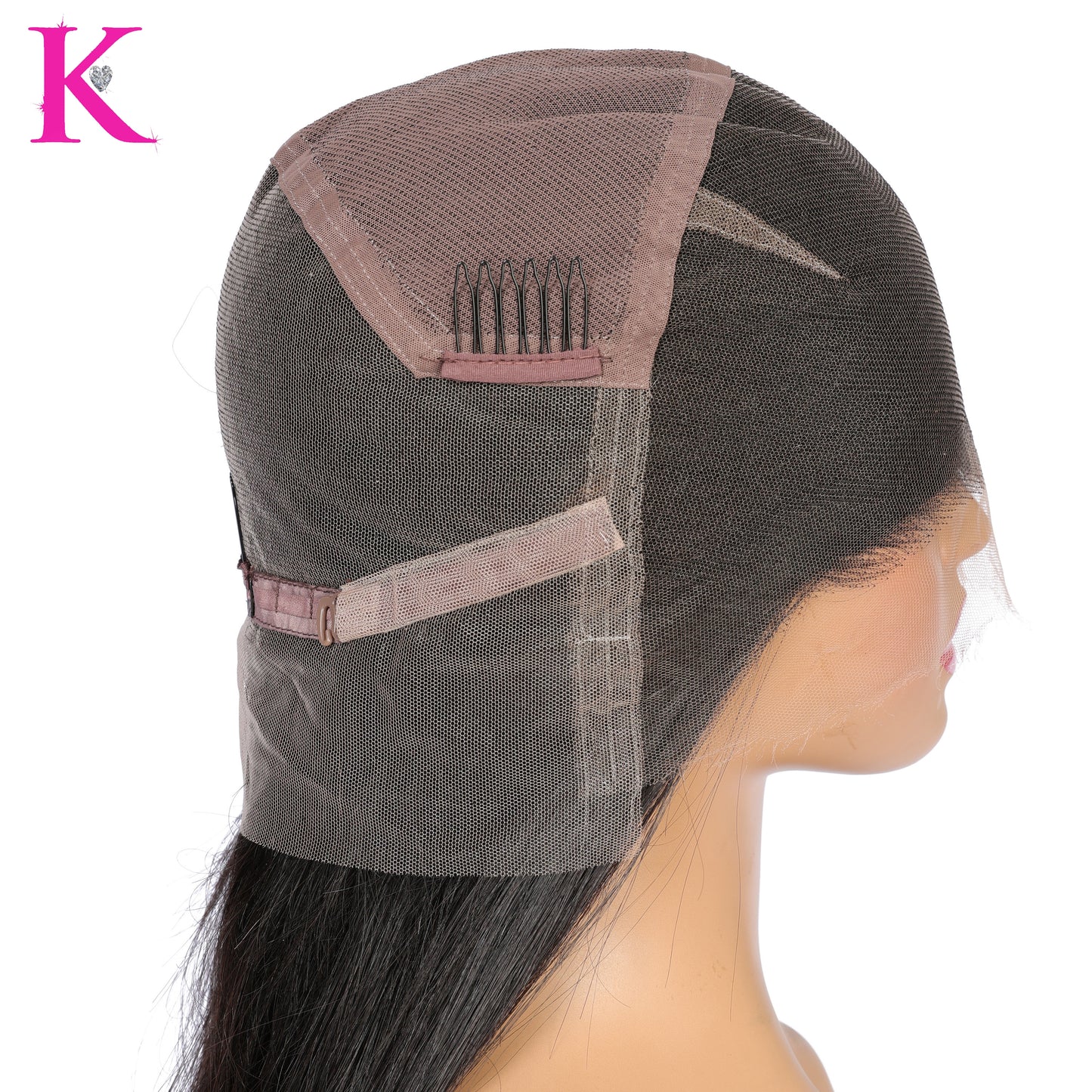 Full Lace Straight Wig Brazilian (HD Lace)