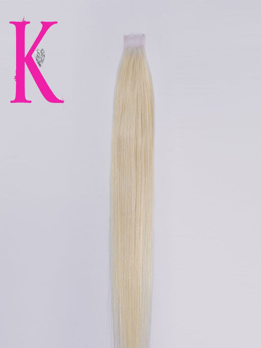 2x6 Platinum Blonde Straight Lace Closure (HD Lace)