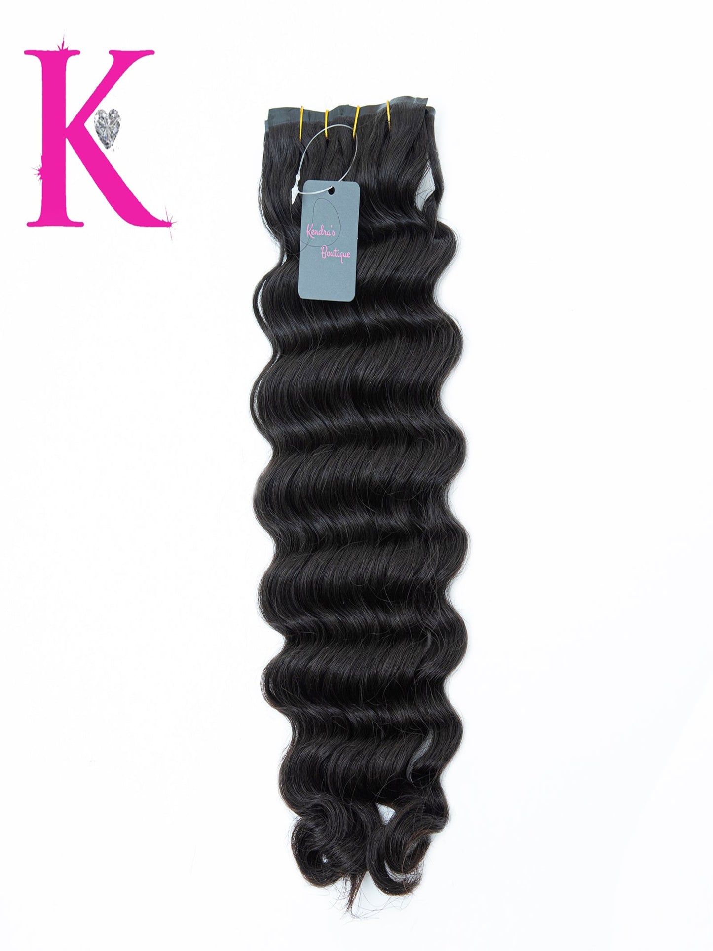 Raw Loose Deep Wave Seamless Clip-In Extensions
