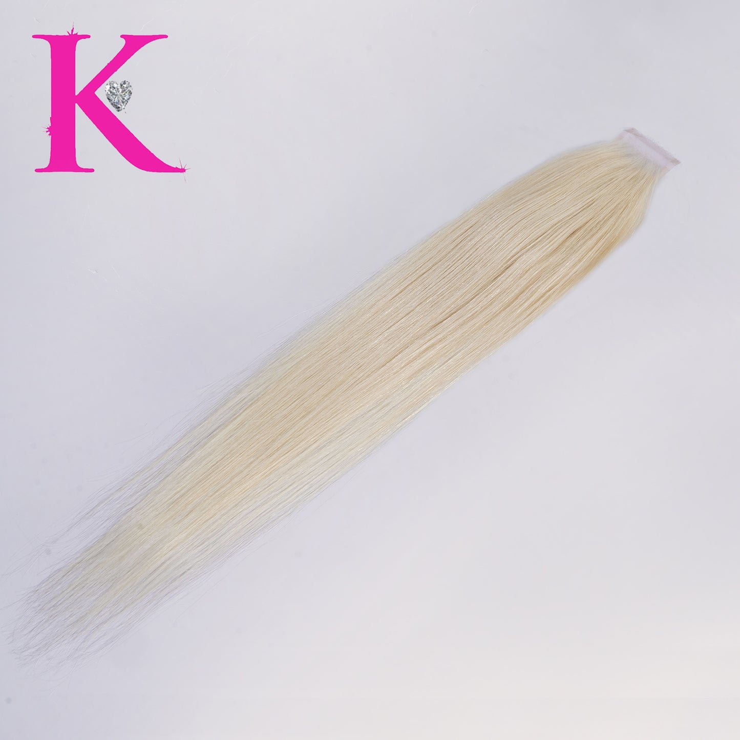 2x6 Platinum Blonde Straight Lace Closure (HD Lace)