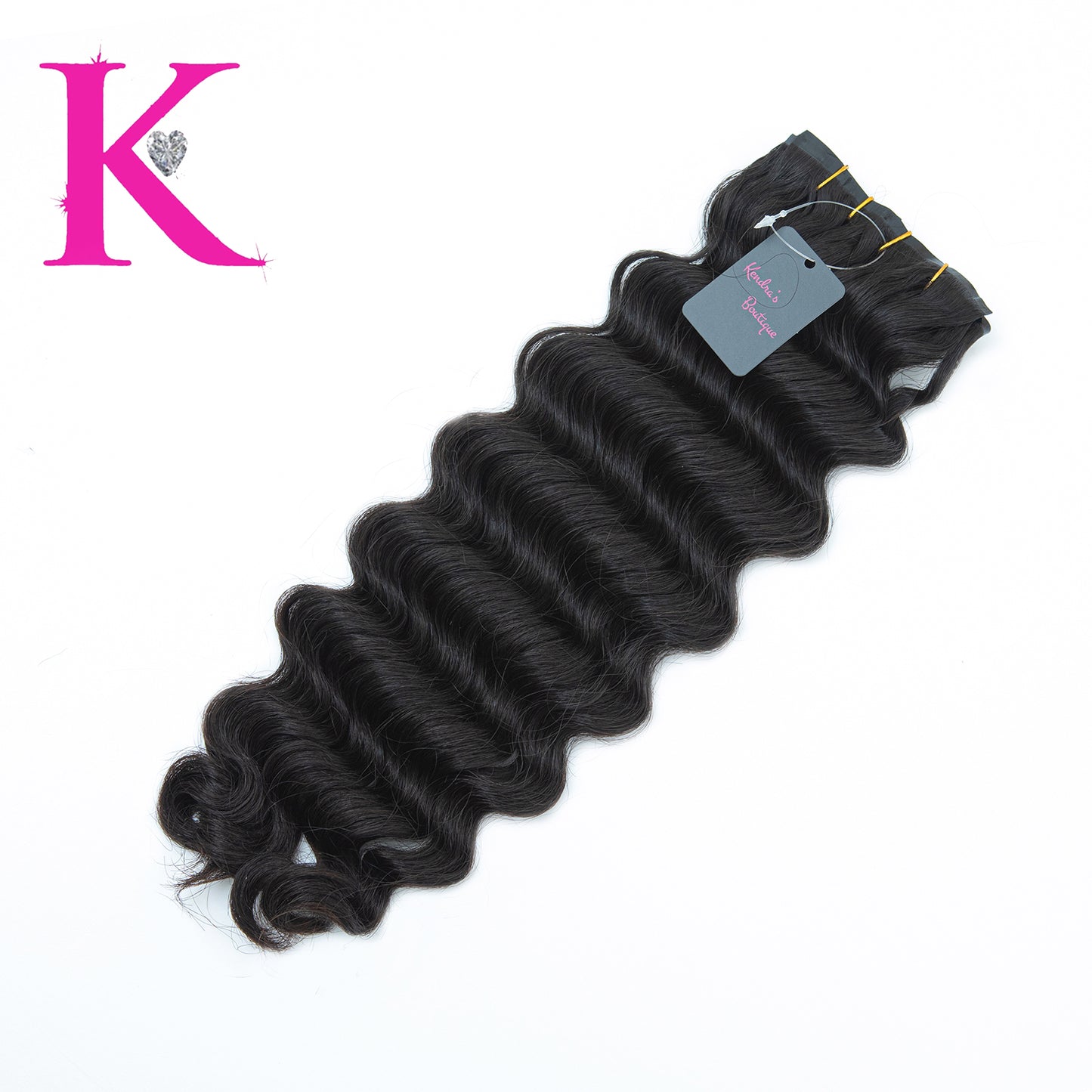 Raw Loose Deep Wave Seamless Clip-In Extensions