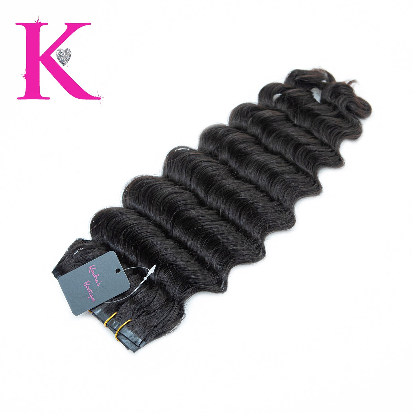 Raw Loose Deep Wave Seamless Clip-In Extensions