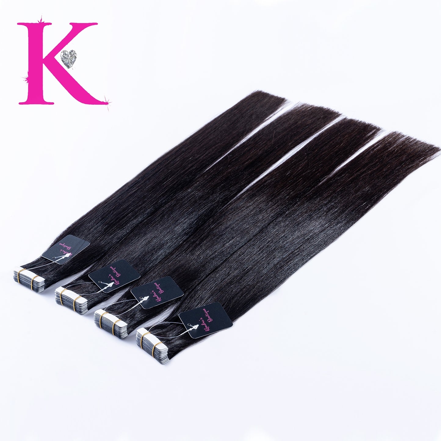 Raw Straight Tape-In Extensions