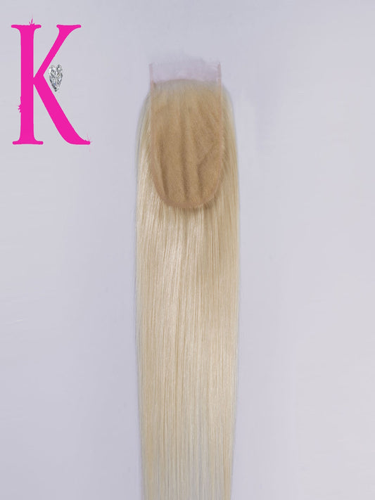 5x5 Raw Platinum Blonde Closure (HD Lace)