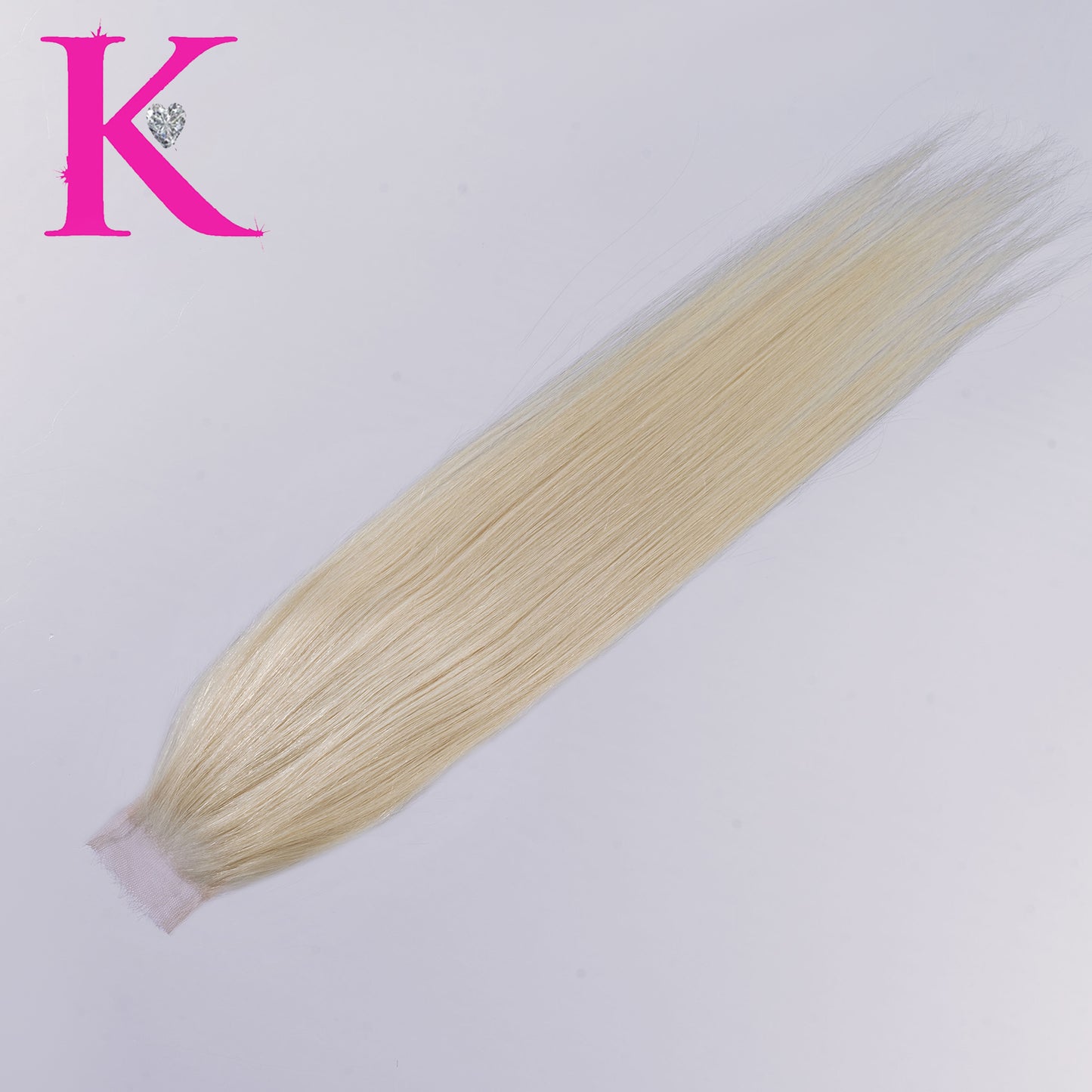 2x6 Platinum Blonde Straight Lace Closure (HD Lace)