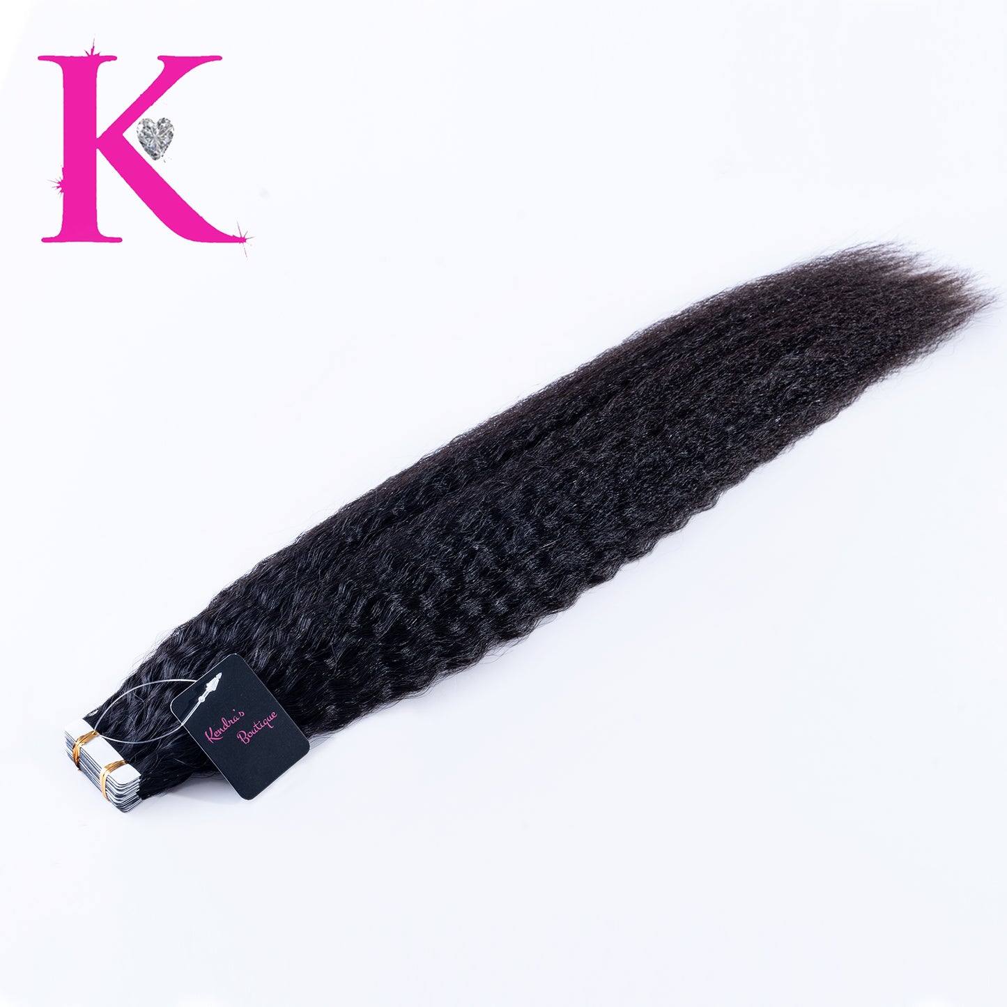 Raw Kinky Straight Tape-In Extensions