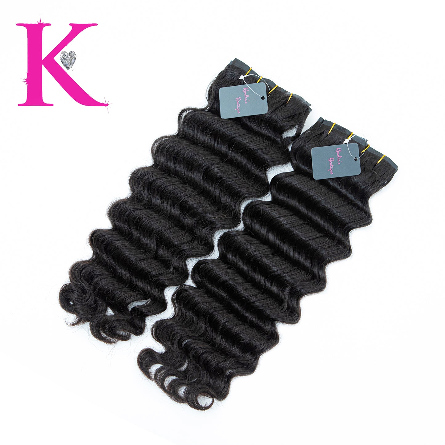 Raw Loose Deep Wave Seamless Clip-In Extensions