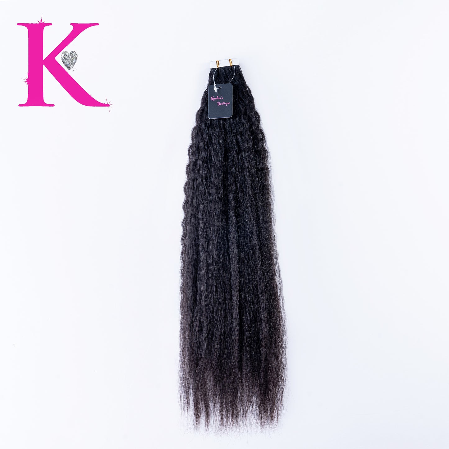 Raw Kinky Straight Tape-In Extensions