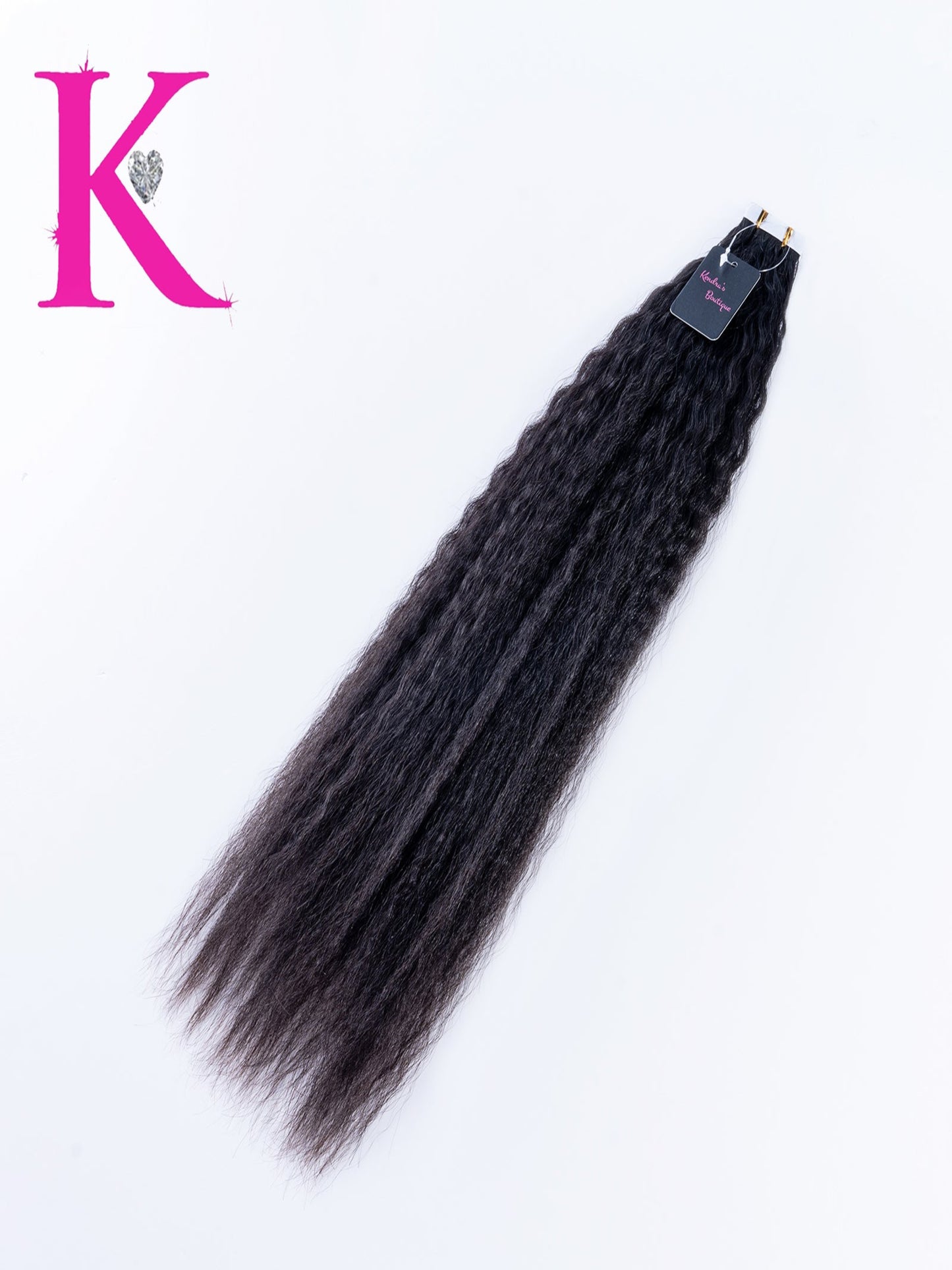 Raw Kinky Straight Tape-In Extensions