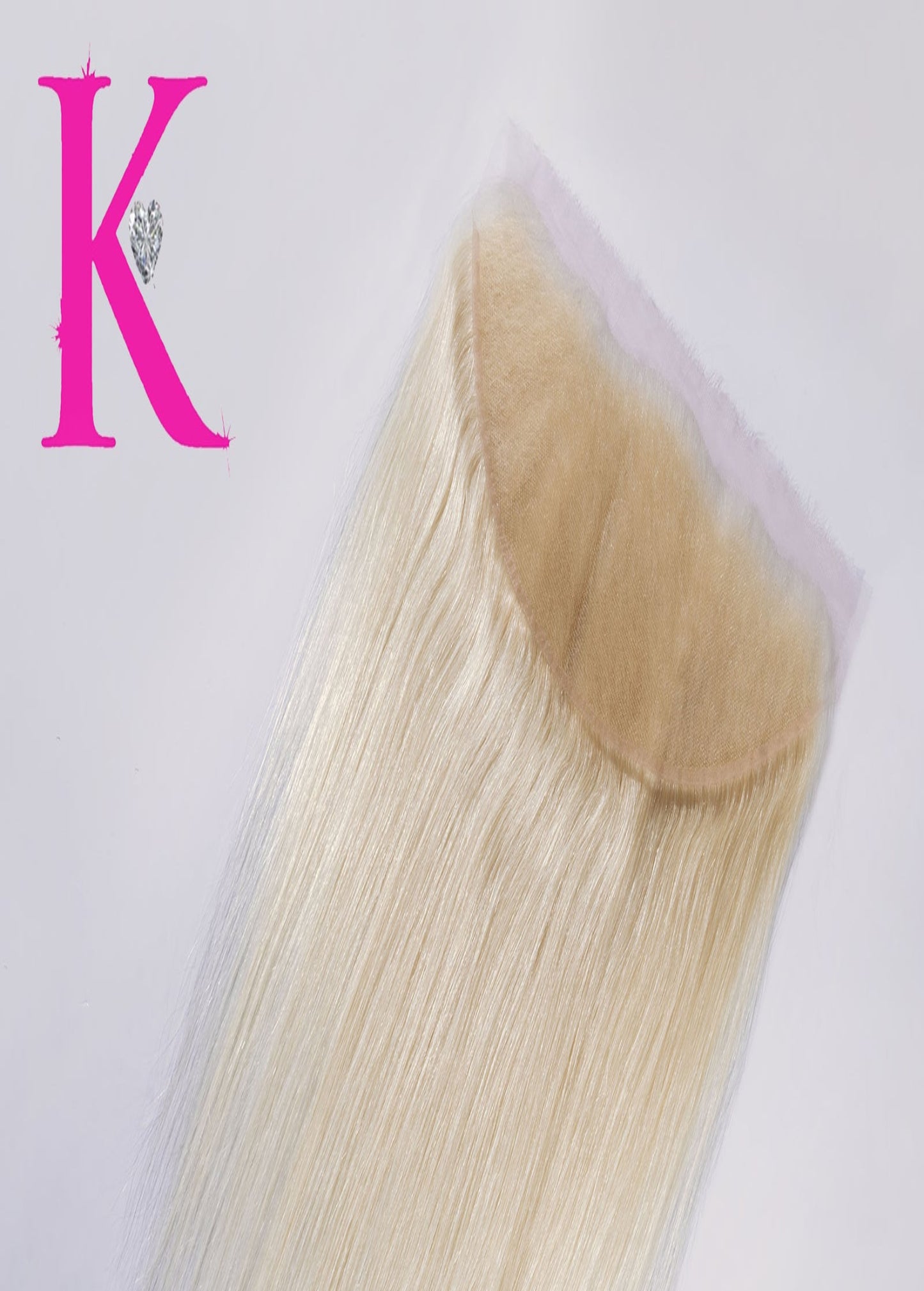 13x6 Platinum Blonde Lace Frontal (HD Lace)