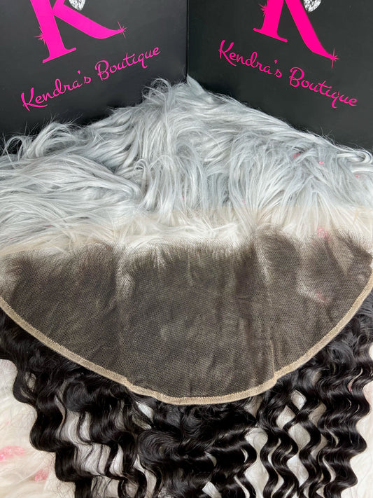 13x6 Burmese Wavy/Curly Lace Frontal (HD Lace)