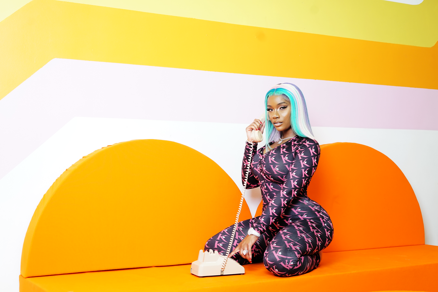 Hair Barb Logo Onesie