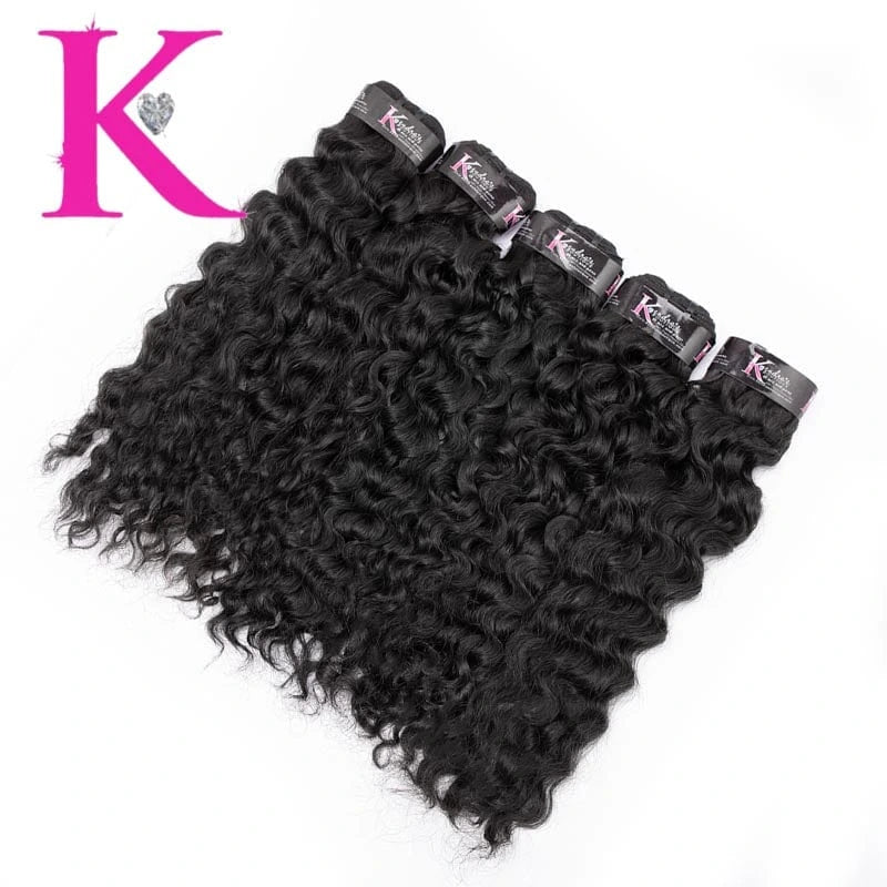 black curly hair extension bundles