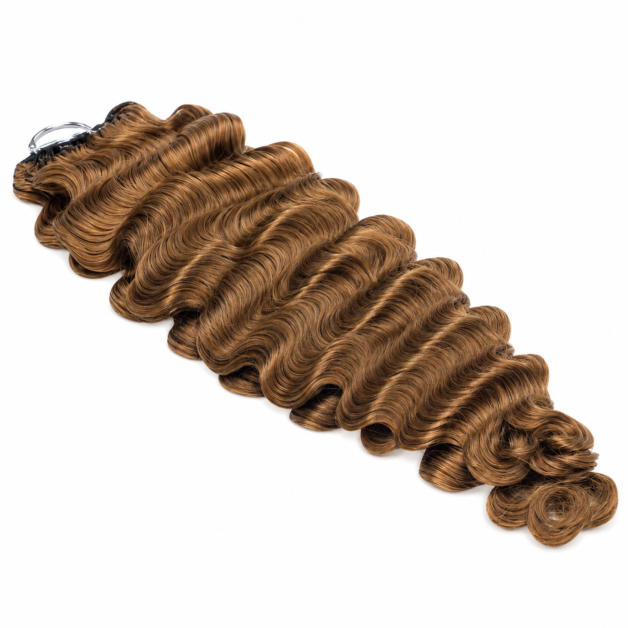 Burmese Wavy/Curly Crochet Human Braiding Hair #30