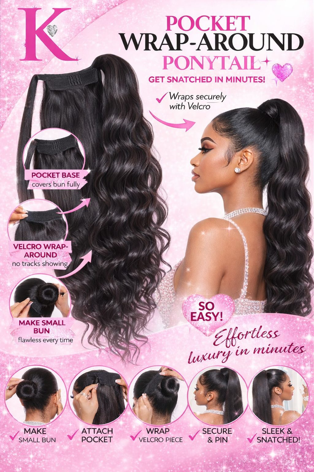 Body Wave Wrap-Around Ponytail