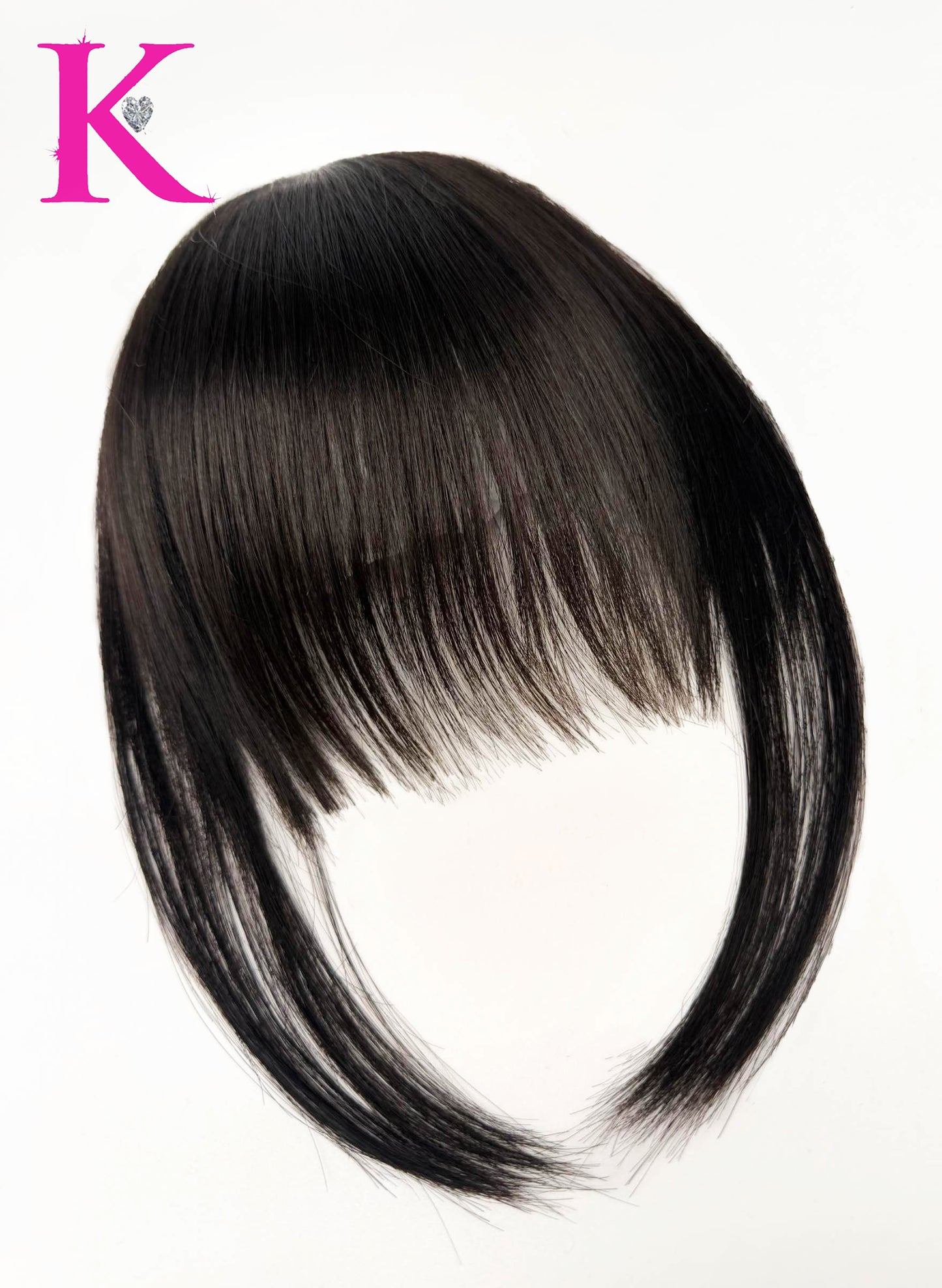 Kendra’s Signature No Glue Clip-In Bangs (Chinese Bangs)