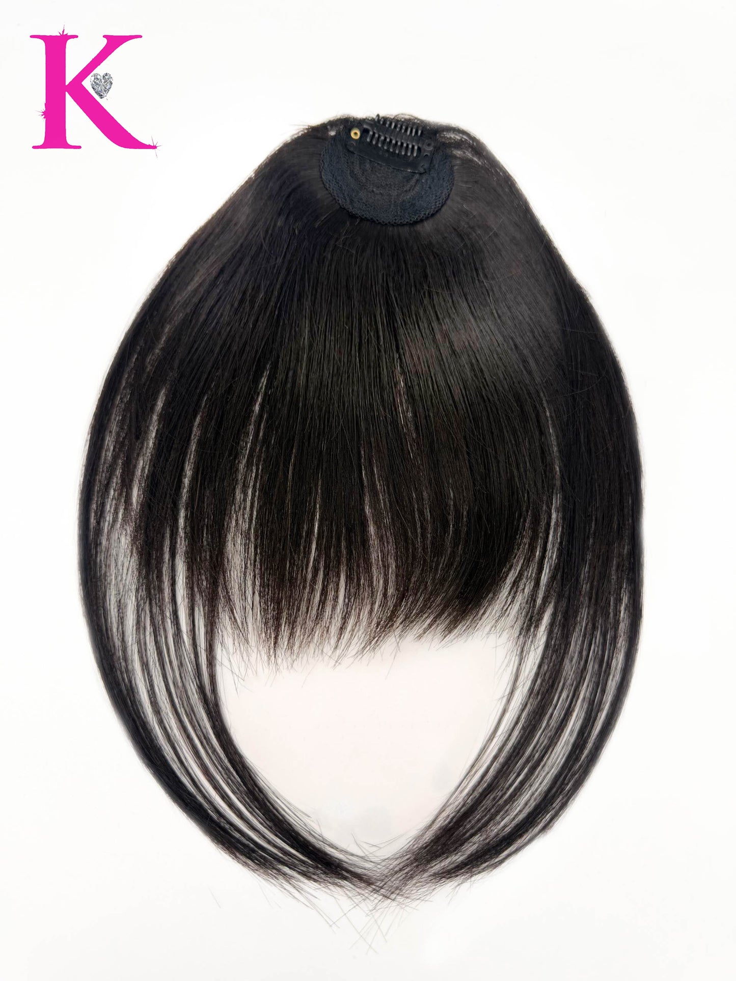 Kendra’s Signature No Glue Clip-In Bangs (Chinese Bangs)