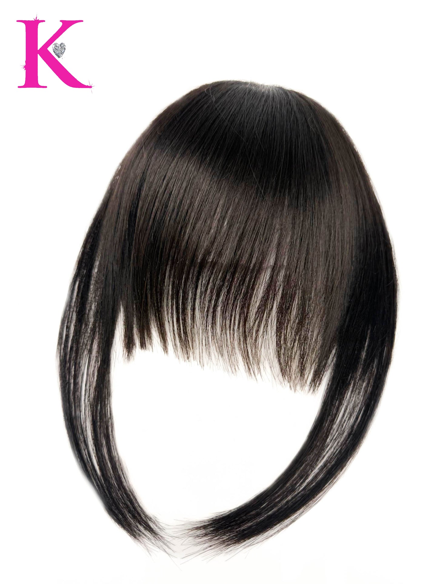 Kendra’s Signature No Glue Clip-In Bangs (Chinese Bangs)