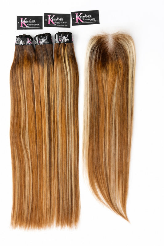 Mocha Honey Brown Raw HD Lace Closure