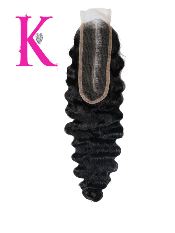 With Hair Cap 2x6 Burmese Wavy/Curly Lace Closure (HD Lace)
