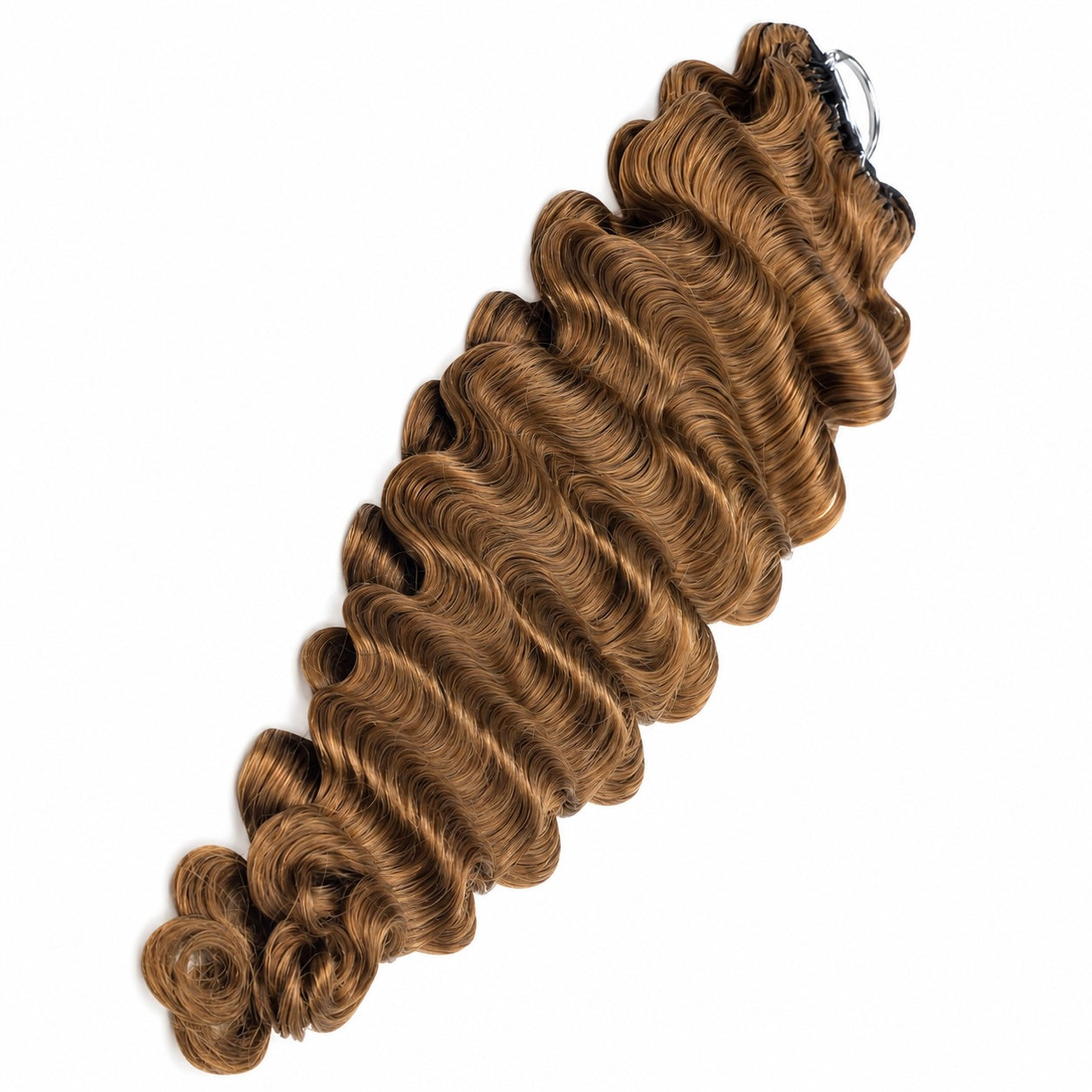 Burmese Wavy/Curly Crochet Human Braiding Hair #30