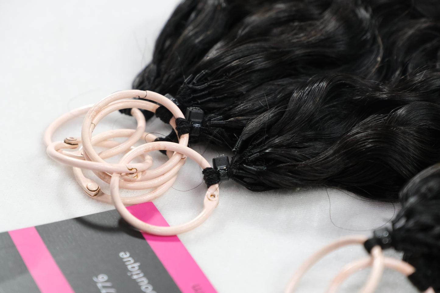 Burmese Wavy/Curly Crochet Human Braiding Hair #1B
