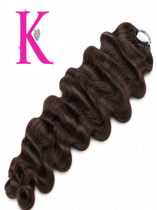 Burmese Wavy/Curly Crochet Human Hair #2