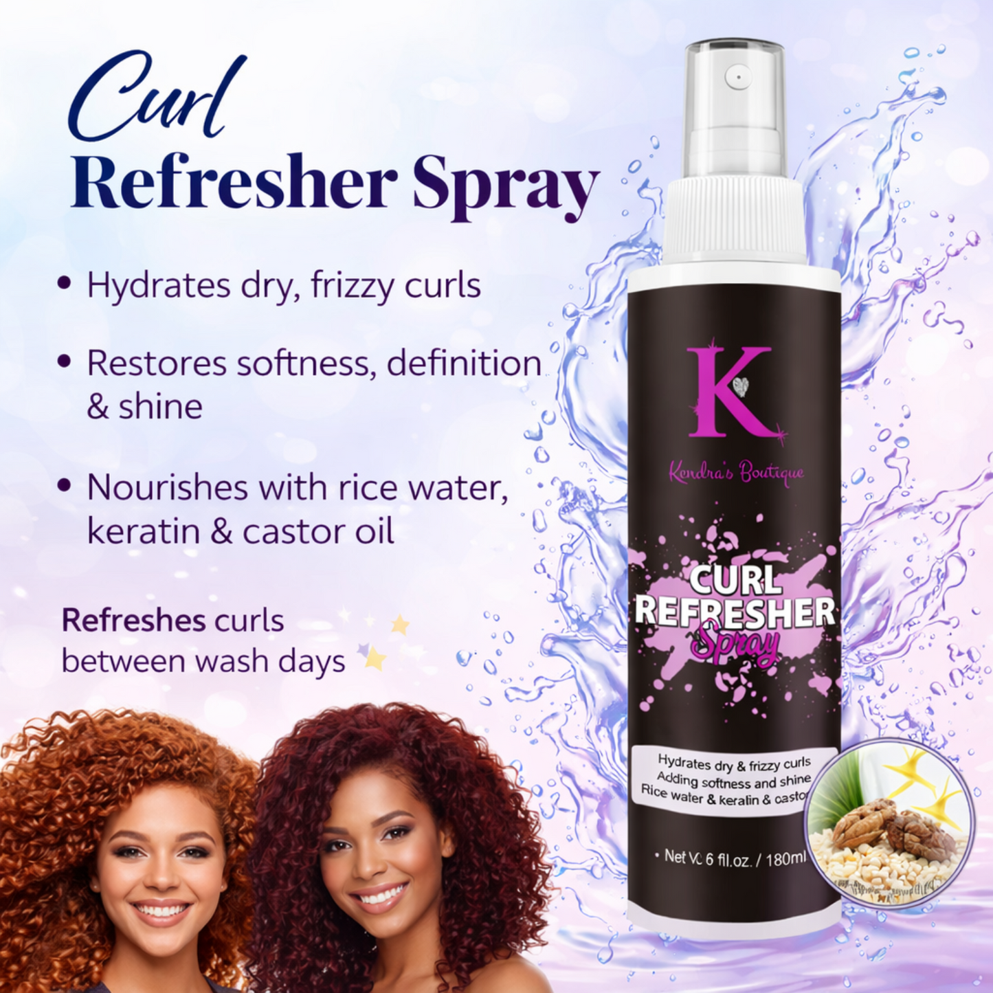 Curl Refresher Spray