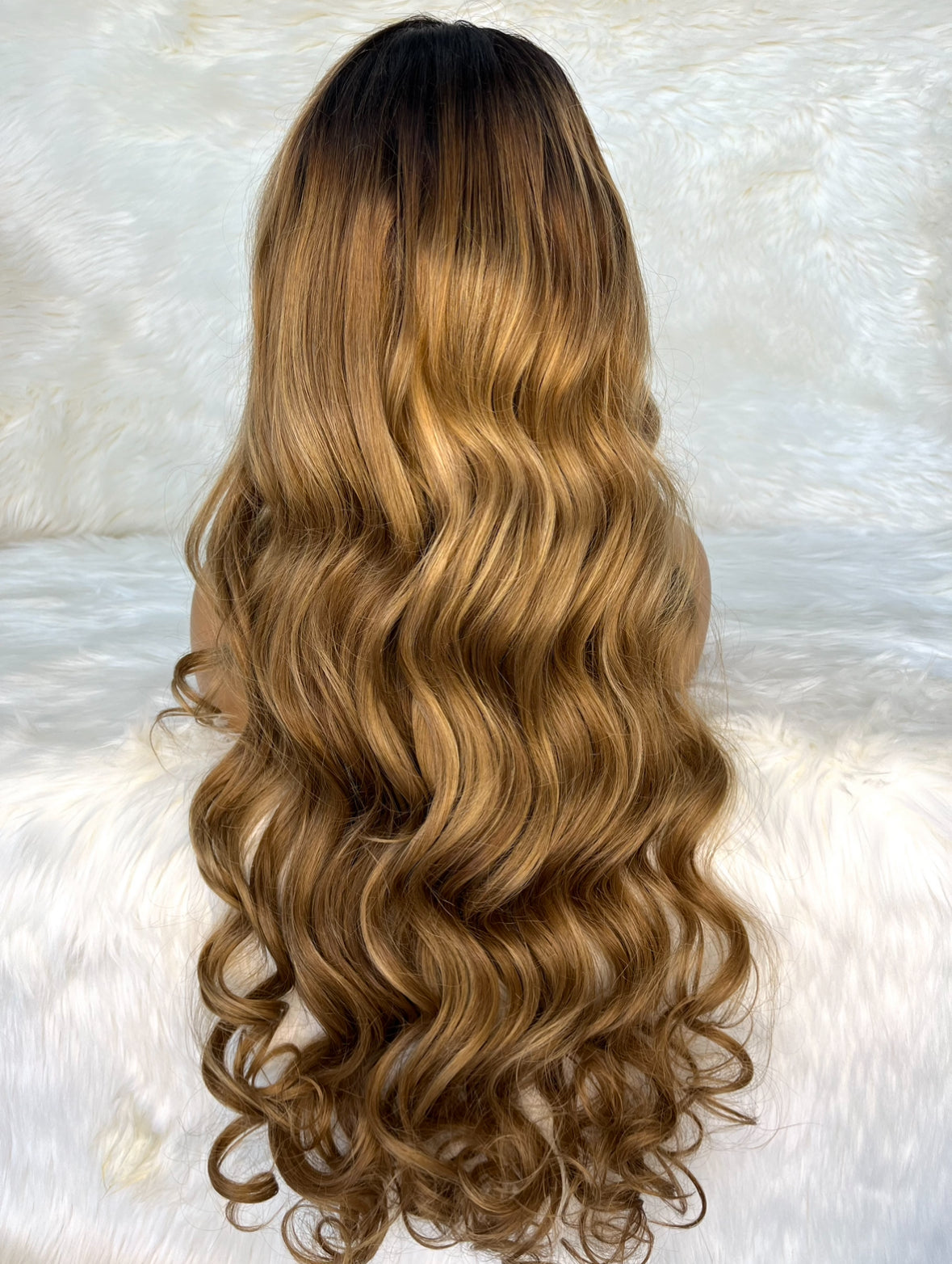 Balayage Brown Custom Colored RAW Brazilian (HD Lace) Wig