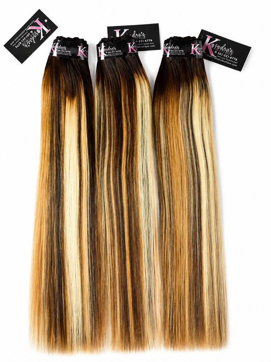 Caramel Crème Blonde Raw Bundles