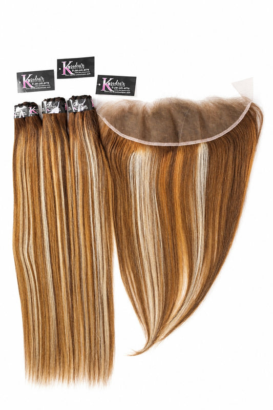 Mocha Honey Brown Raw HD Lace Frontal