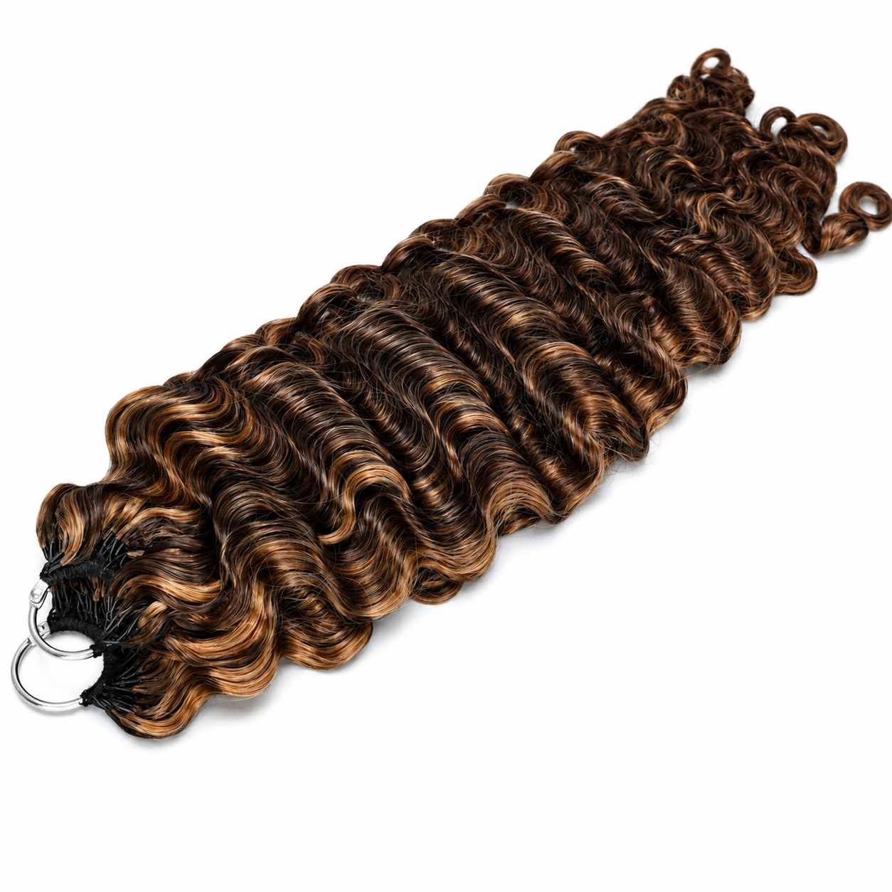 Burmese Wavy/Curly Crochet Human Hair #4/30