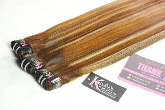 Mocha Honey Brown Raw Bundles