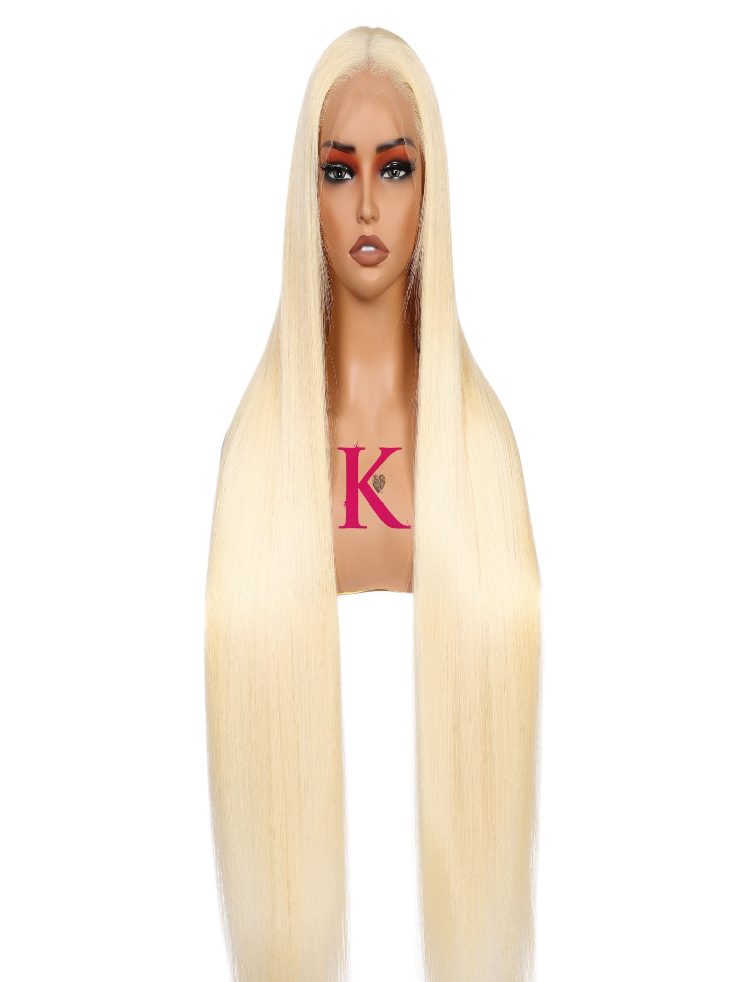 Raw Platinum Blonde Straight Full (HD Lace) Wig