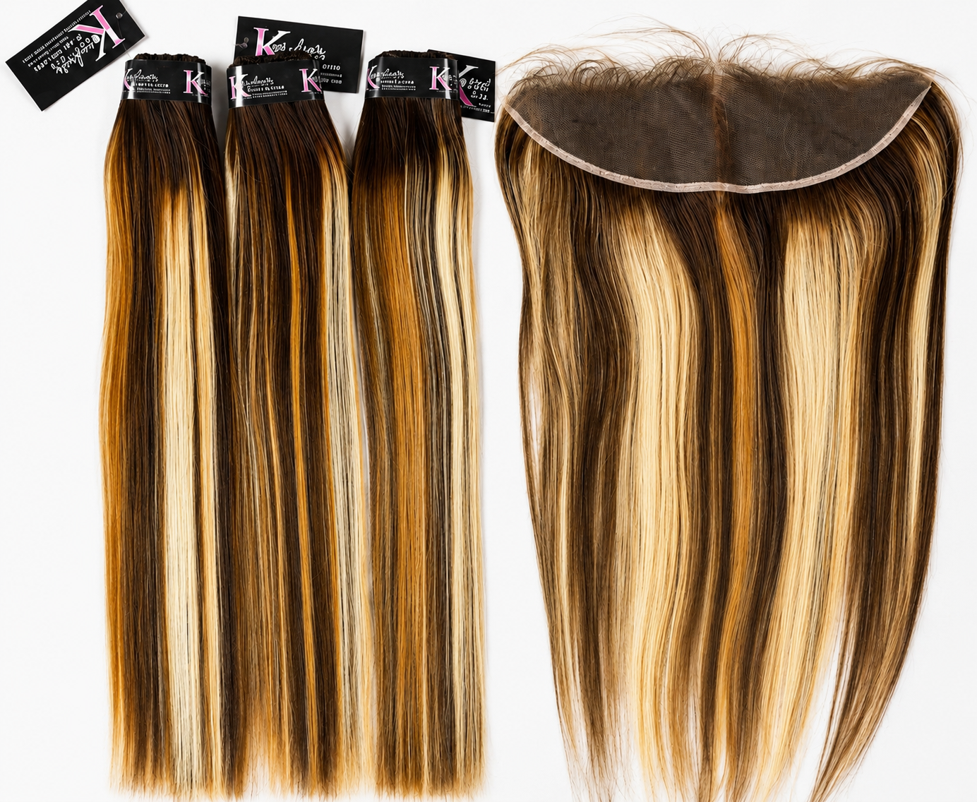 Caramel Crème Blonde Raw HD Lace Frontal
