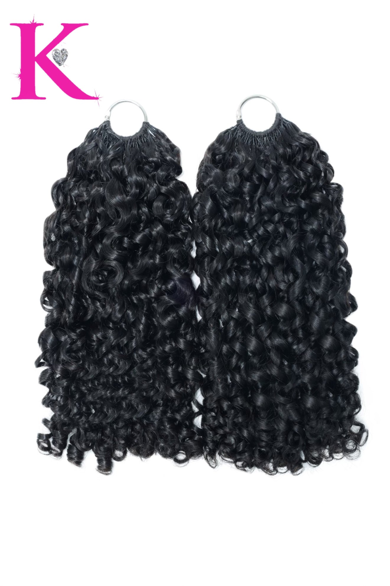 Pixie Curly Crochet Human Hair #1B