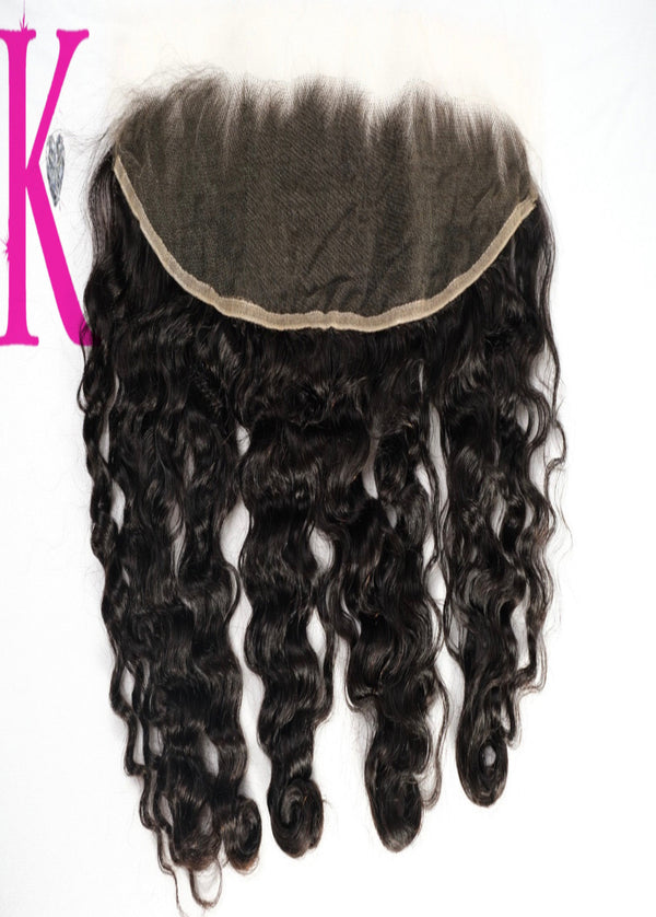 13x6 Burmese Wavy/Curly Lace Frontal (HD Lace)