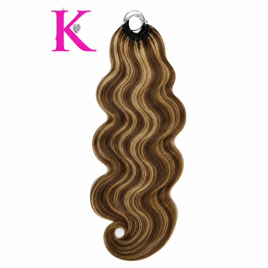 Body Wave Crochet Human Hair #4/27