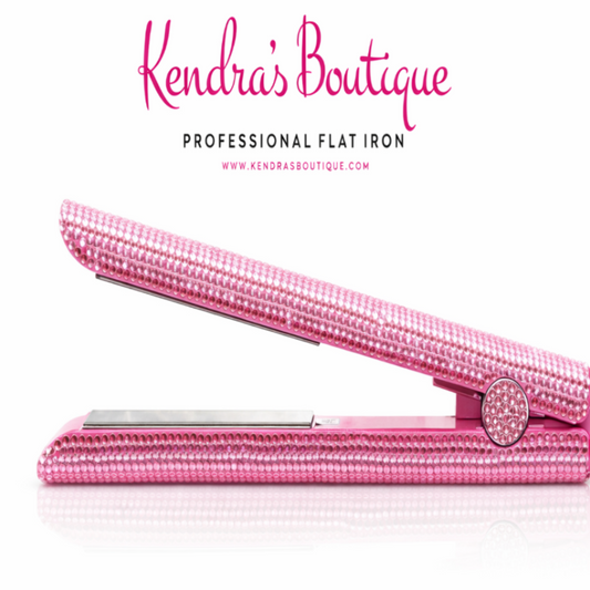 Hair Barb Pink Diamond Flat Iron