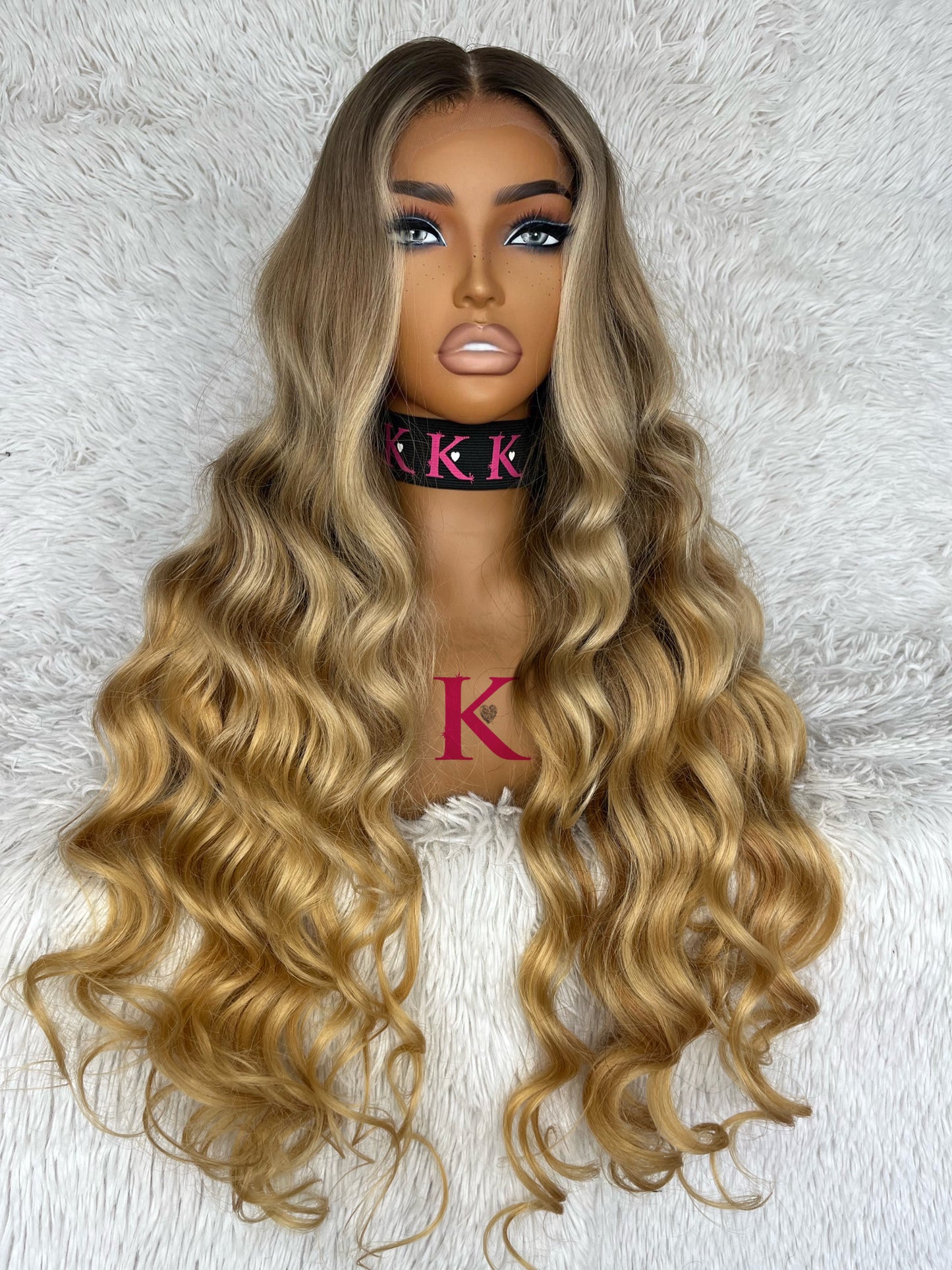 Balayage Custom Colored RAW Brazilian (HD Lace) Wig